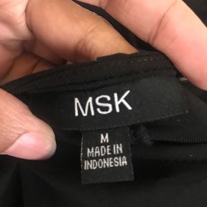 Rhinestone shoulder dress